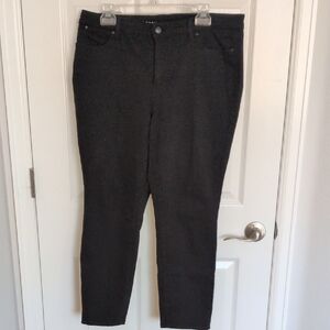 Talbots Flawless Black Slim Ankle Jeans - 14P